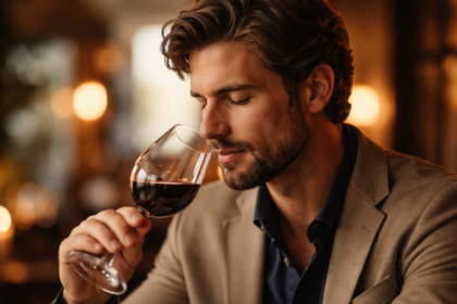 Vitor Barreto Moreira associa apreciar vinho ao exercício de sensibilidade.